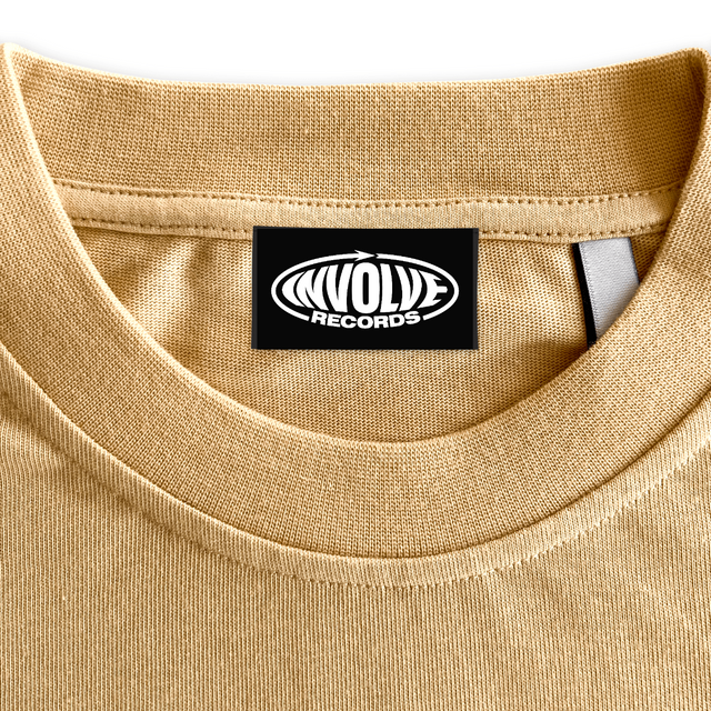 INVOLVE Custom Neck Label.