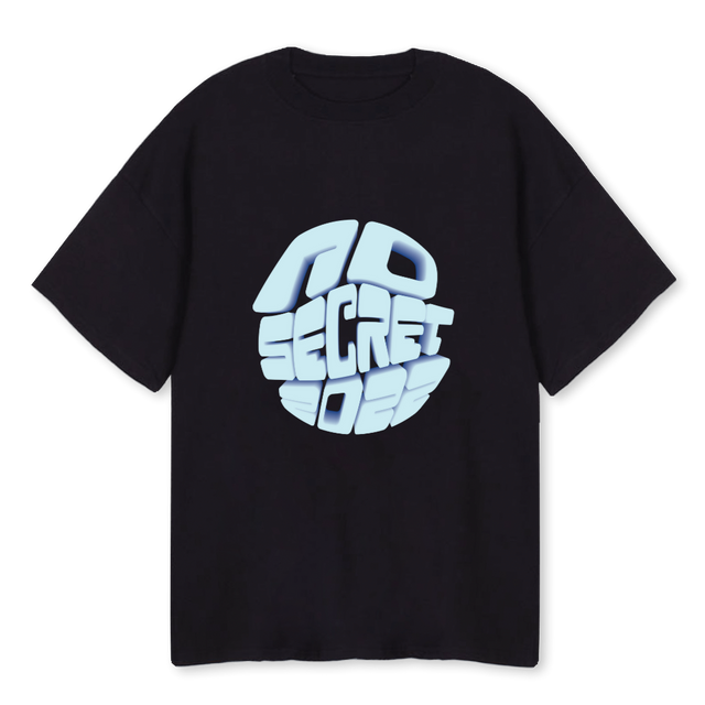 TEEE Black Oversized Tee.