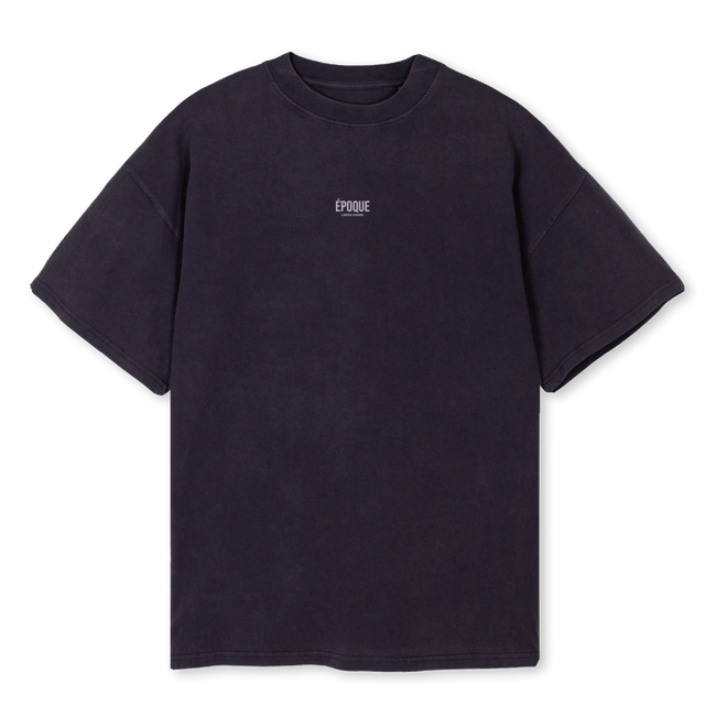 EPOQUE VINTAGE SHIRT Vintage Black Oversized Tee.