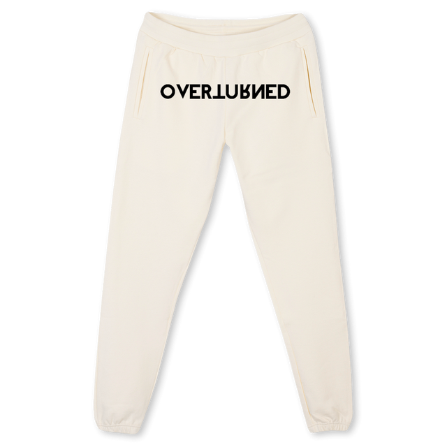 UNISEX SWEATPANTS Cream Sweatpants.