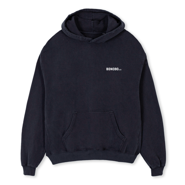 BONOBOCLO SAMP Vintage Black Oversized Hoodie.