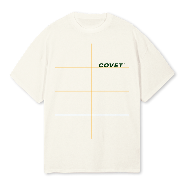 HEALTH Cream Oversized Tee.