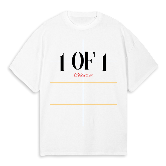 OS TEE SAMPLE White Oversized Tee.
