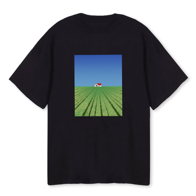 HOUSE Black Oversized Tee.