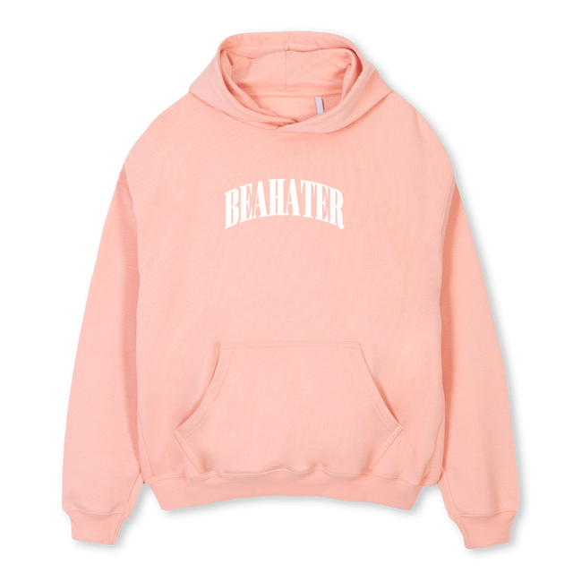 WEISS KLASSIK Pink Clay Oversized Hoodie.