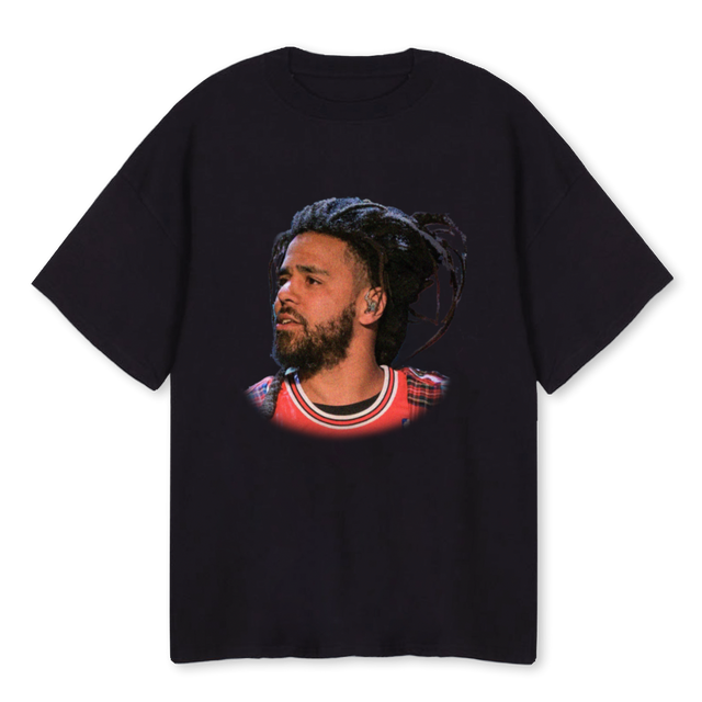 COLEWORLD Black Oversized Tee.