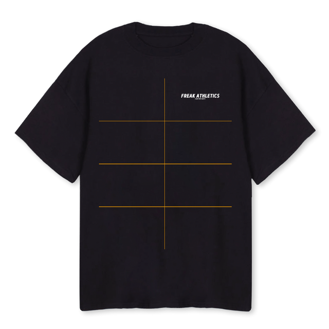 FA P Black Oversized Tee.