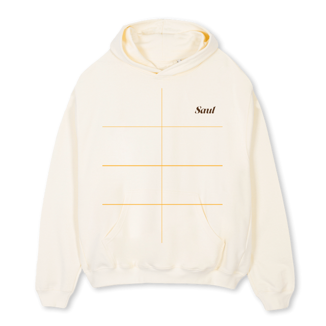 C H Cream Oversized Hoodie.