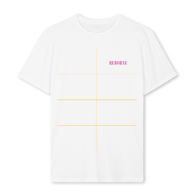 POPPIES White Regular Tee.