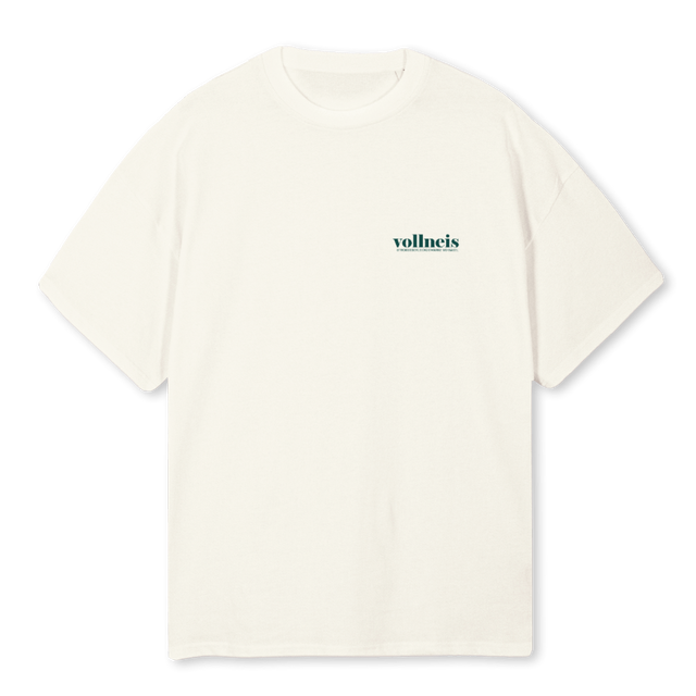 CSSCOVOLL Cream Oversized Tee.