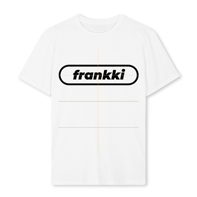 FRANKKIWHTTEE White Regular Tee.
