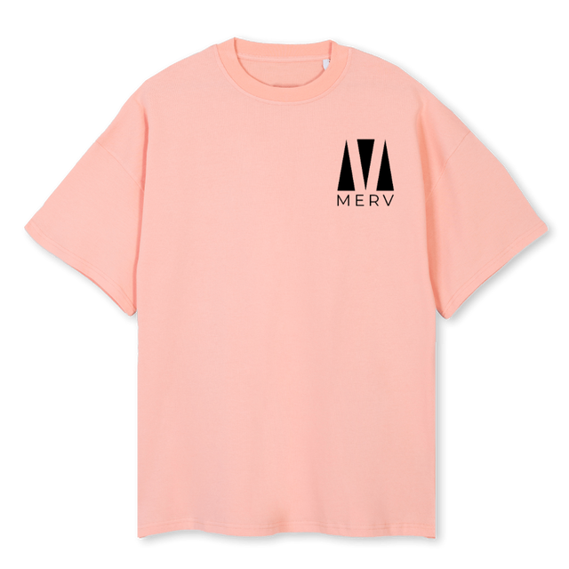 MERV T Pink Clay Oversized Tee.