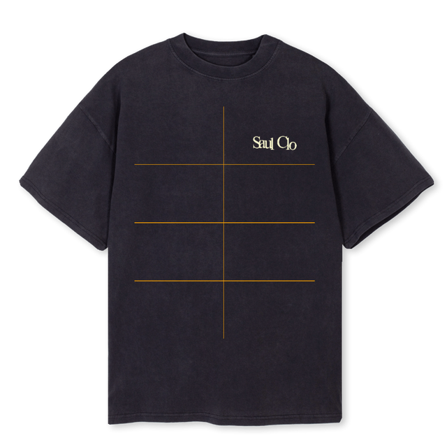 VINRRRR Vintage Black Oversized Tee.