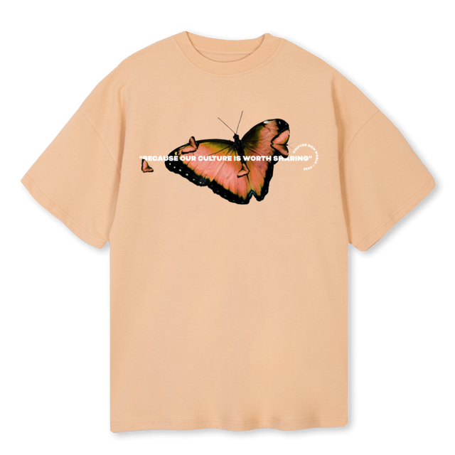 WORTHY OVERSIZED SAN Sand Oversized Tee.