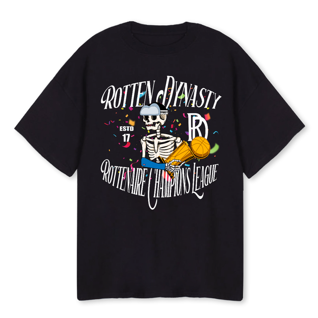 PARADE ME Black Oversized Tee.