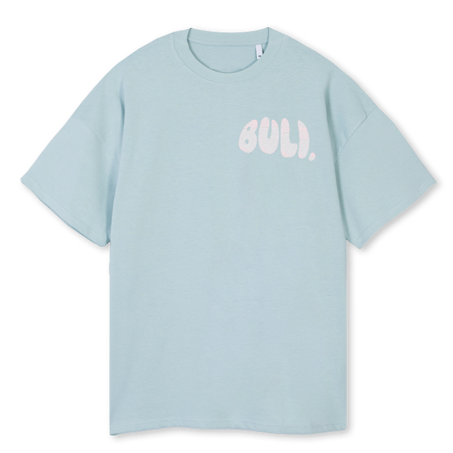 SYDÄN BLU Cold Blue Oversized Tee.