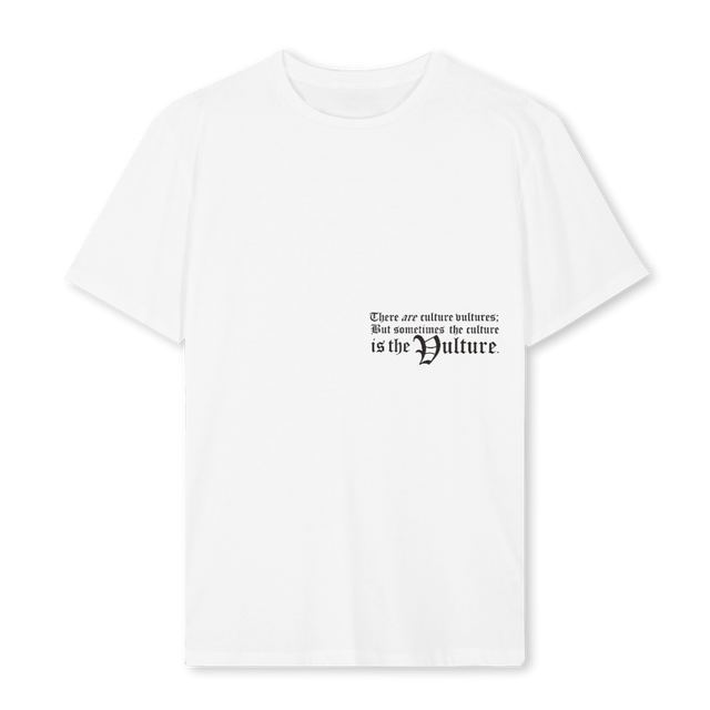 CV THREE White Regular Tee.