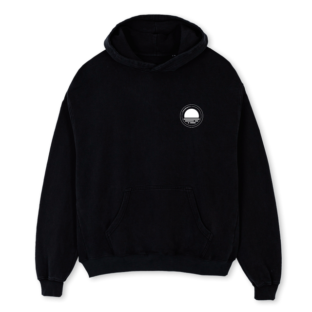SB GONESURFIN SWEATE Black Oversized Hoodie.