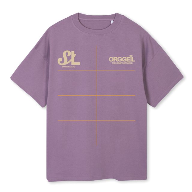 LLCPURPLE Purple Oversized Tee.
