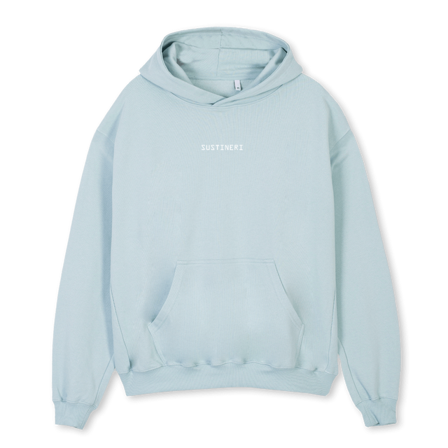 PROTOTYPE PRINT OSH Cold Blue Oversized Hoodie.