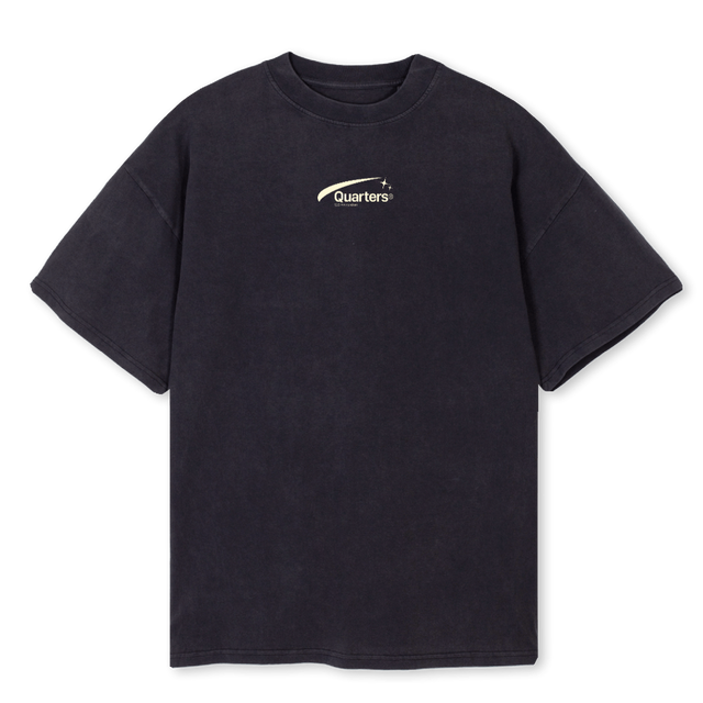 SAMPLE TEE V Vintage Black Oversized Tee.