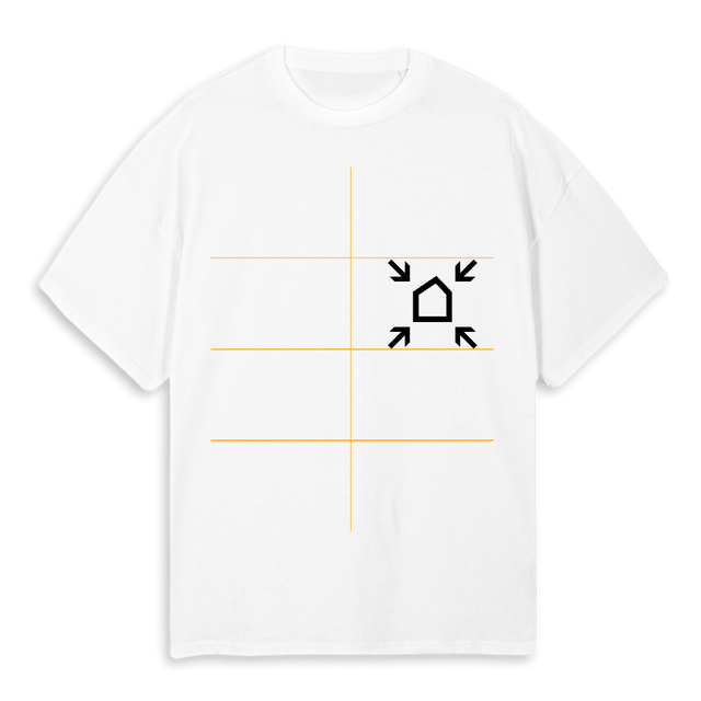 FIVEP White Oversized Tee.