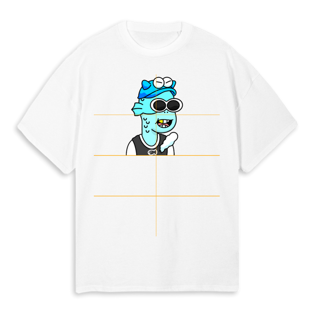LANDER W E White Oversized Tee.