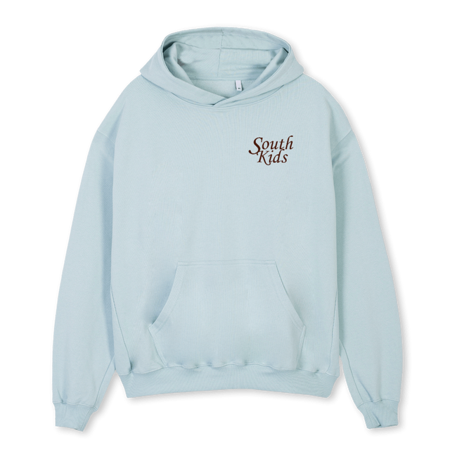HOOODIEE FAVVV Cold Blue Oversized Hoodie.