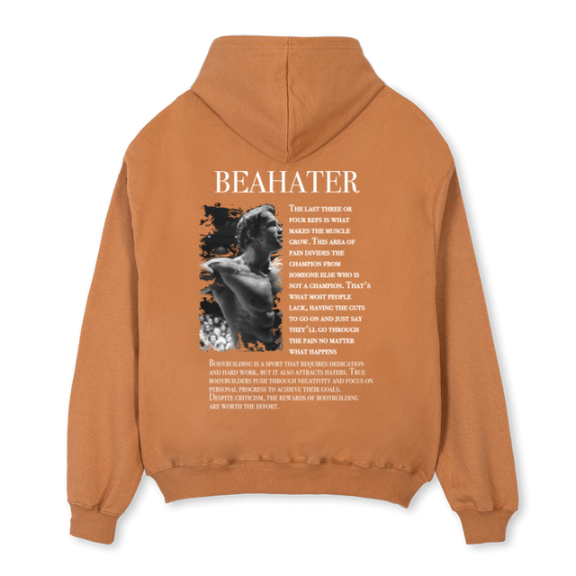 ARNOLD Camel Oversized Hoodie.
