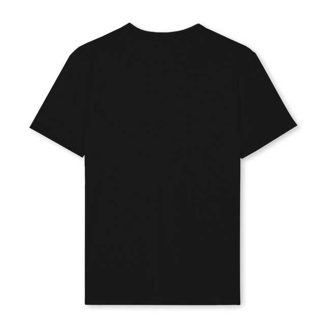 PURPLE VISUAL Black Regular Tee.