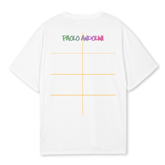 KARAFURU M C White Oversized Tee.