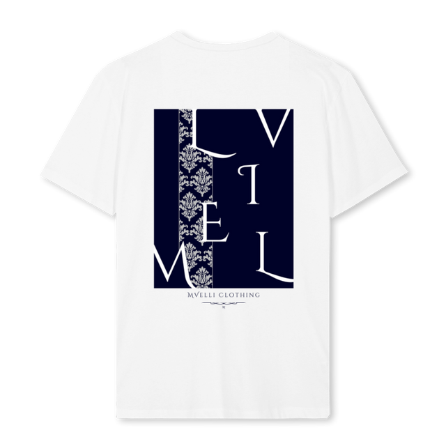 MVELLI White Regular Tee.