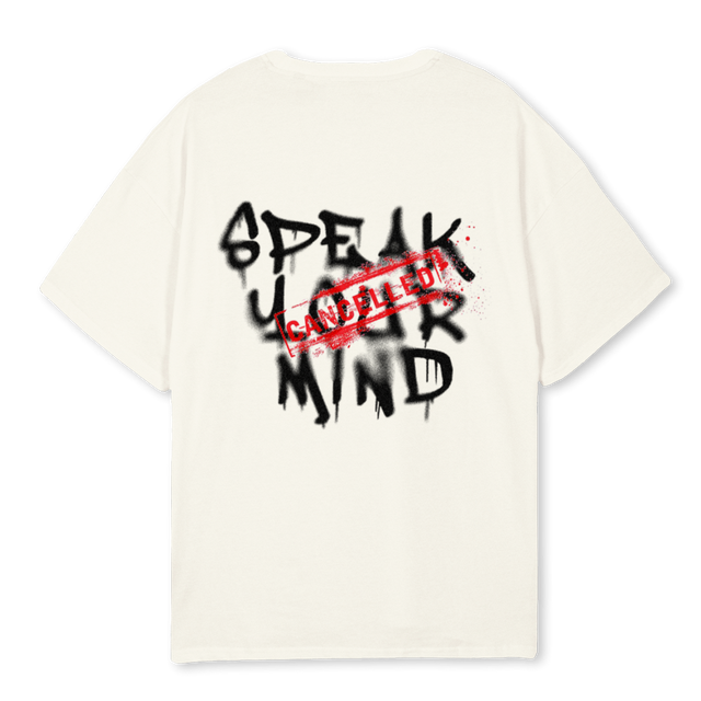 MMR Cream Oversized Tee.