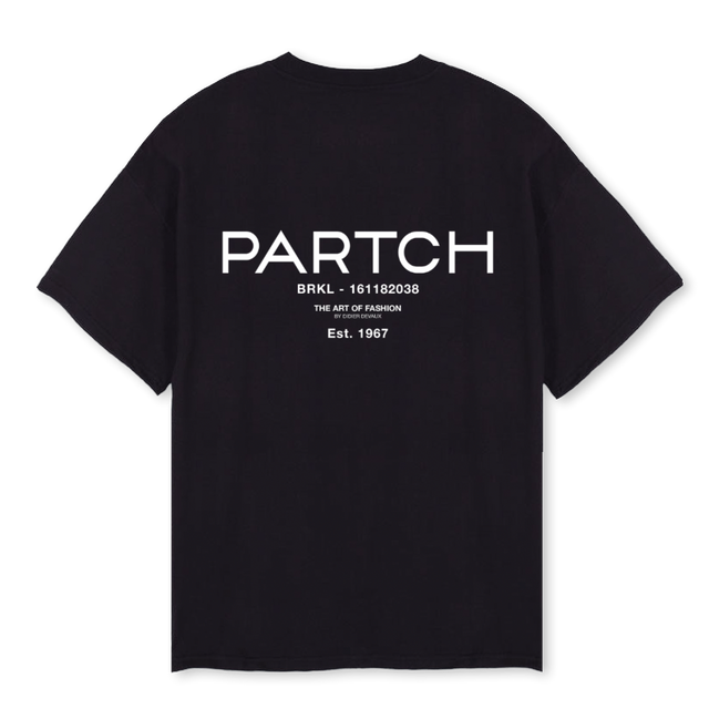 BLK OV PAR Black Oversized Tee.