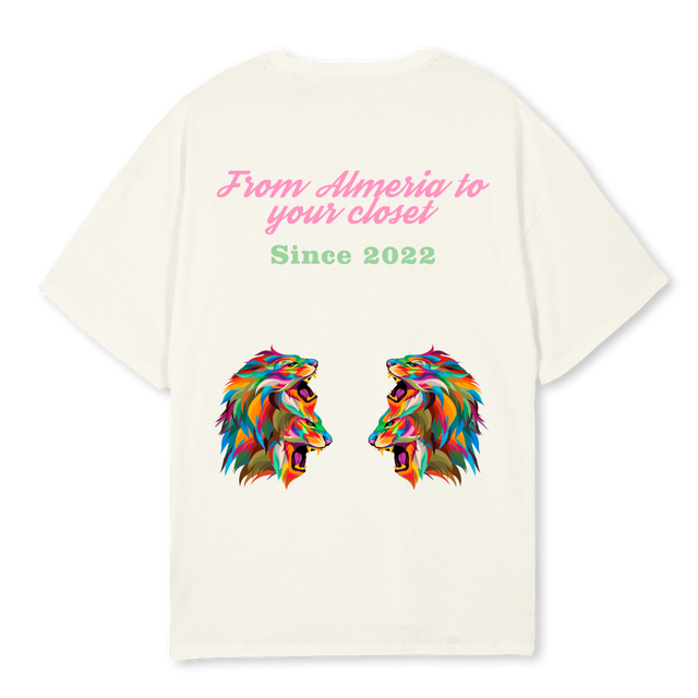 LIONS TE Cream Oversized Tee.