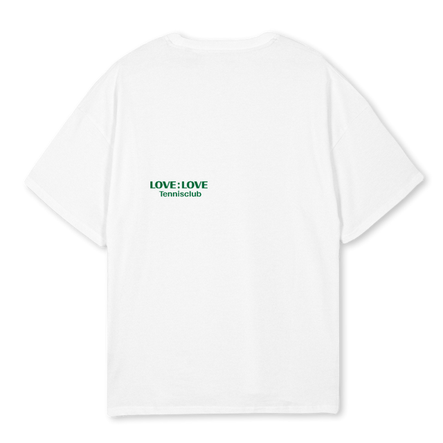 SWEETSPOT White Oversized Tee.
