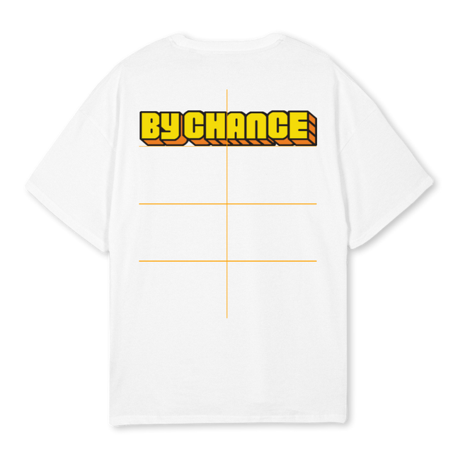 WHITEHABBO White Oversized Tee.