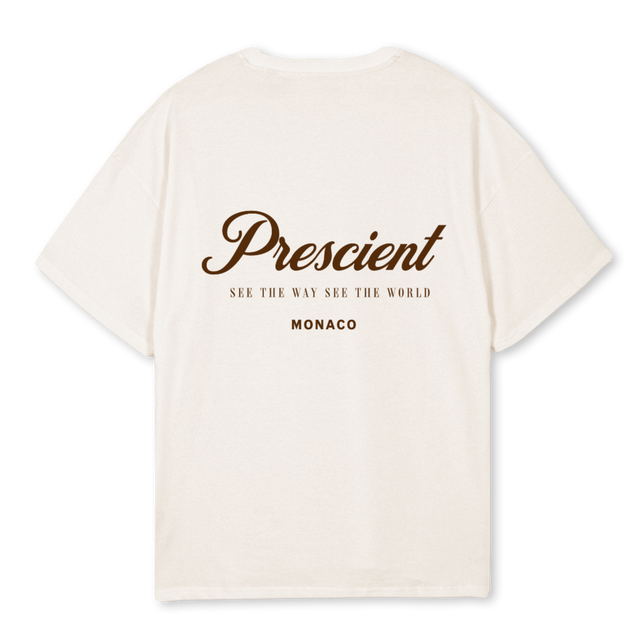 VINTAGE PRESCIENT Vintage White Oversized Tee.