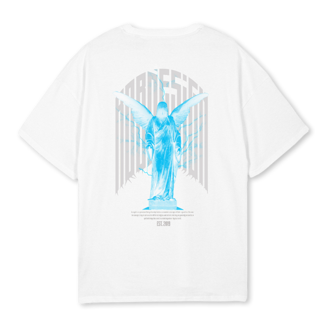 KOB AA White Oversized Tee.
