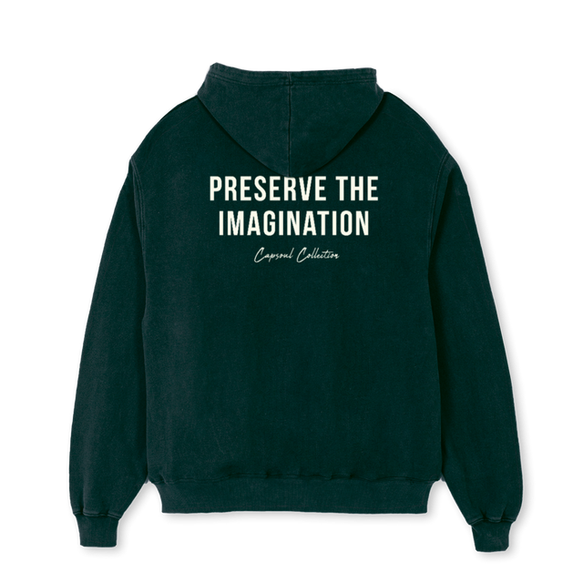 GREENHOODIE Wild Green Oversized Hoodie.