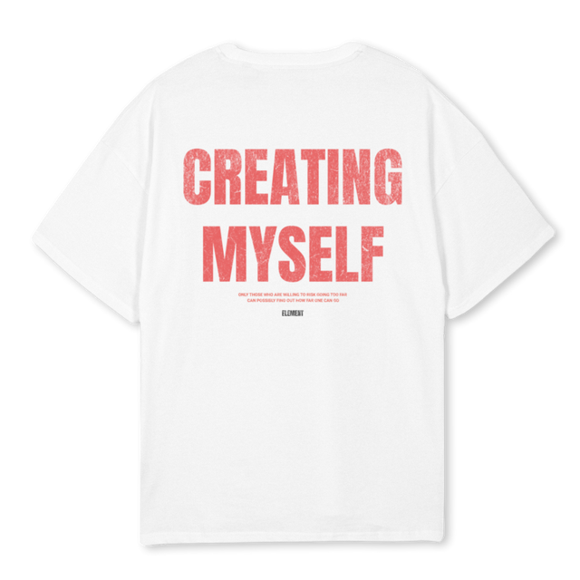CMW WT ELEMENT White Oversized Tee.