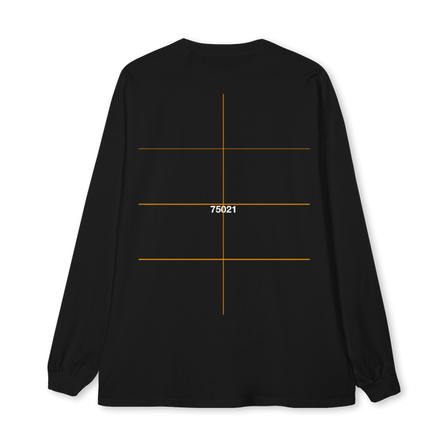 ARRONDISSEMENT T Black Oversized LS Tee.