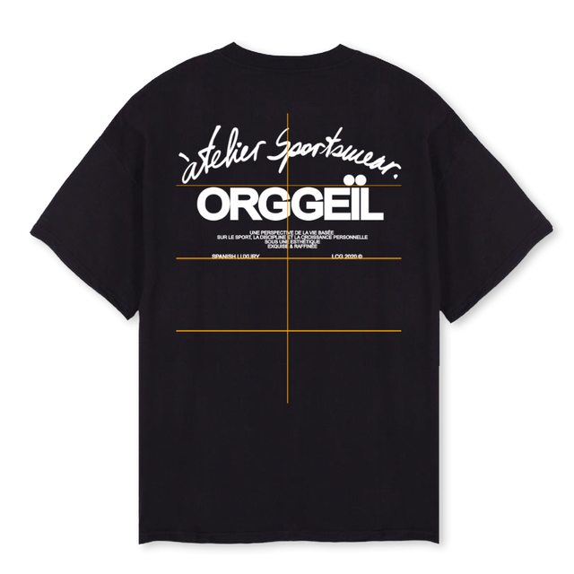 LLCB Black Oversized Tee.