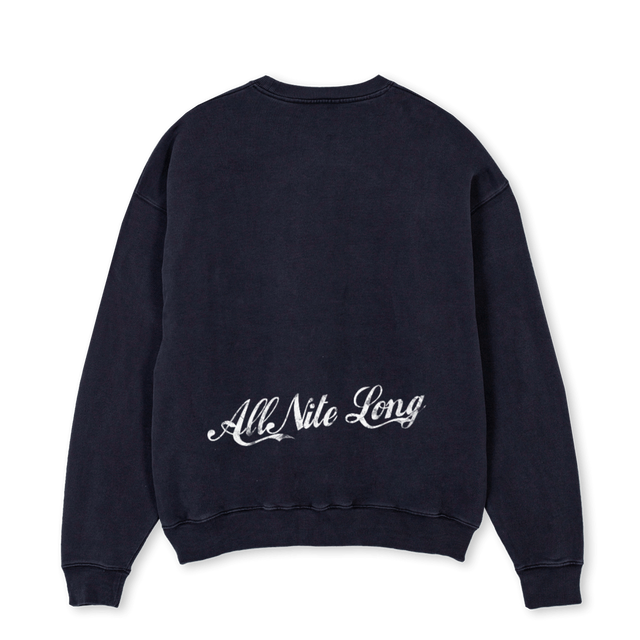 ENJOY COKE Vintage Black Oversized Crewneck Sweater.
