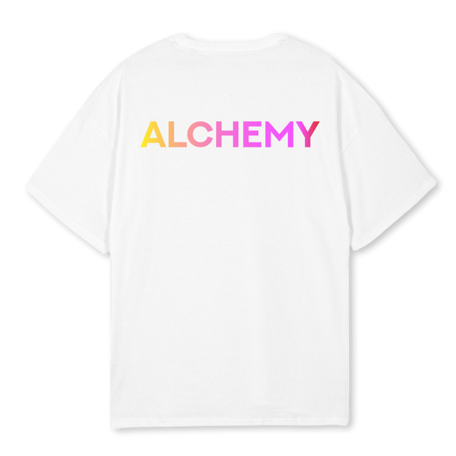 CANDY White Oversized Tee.