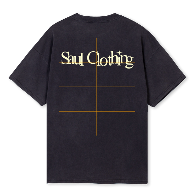 VINRRRR Vintage Black Oversized Tee.