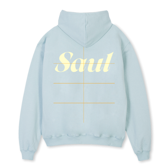 BC HL Cold Blue Oversized Hoodie.