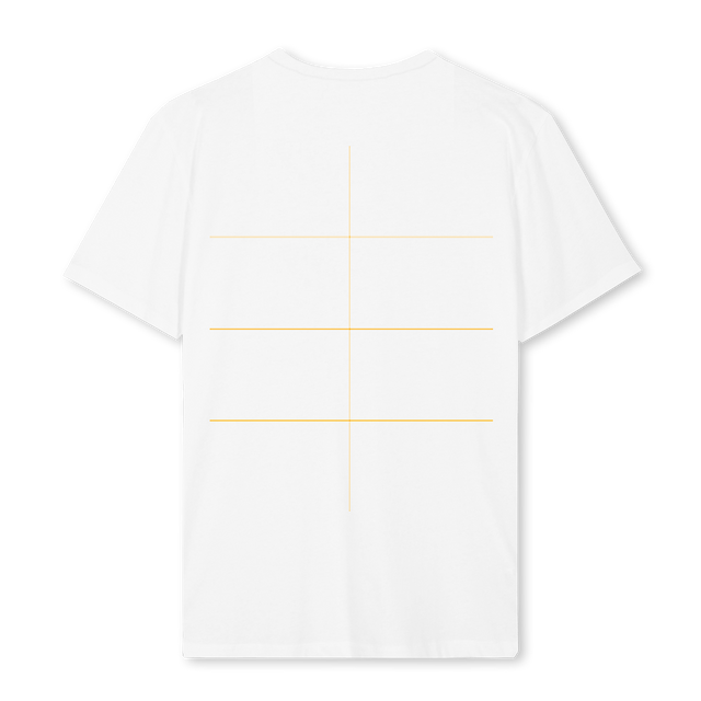 REGSUNSET White Regular Tee.