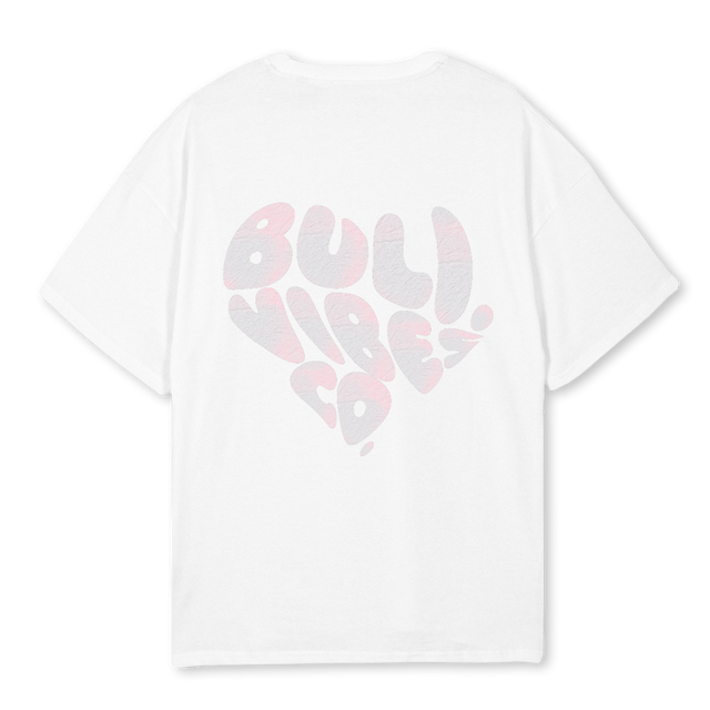 SYDÄN BLU White Oversized Tee.