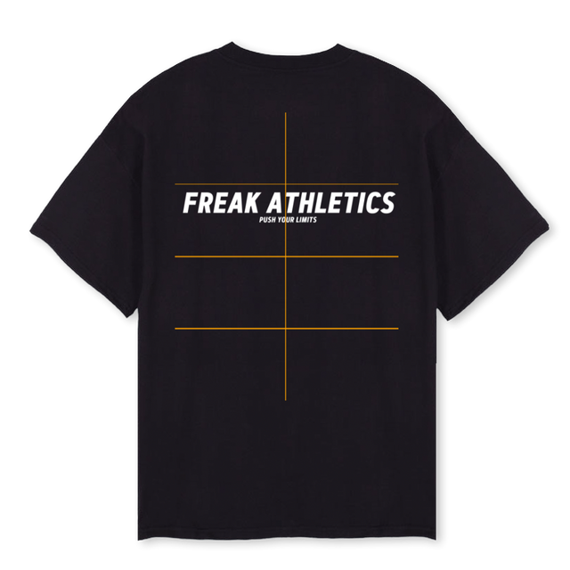 FA P Black Oversized Tee.